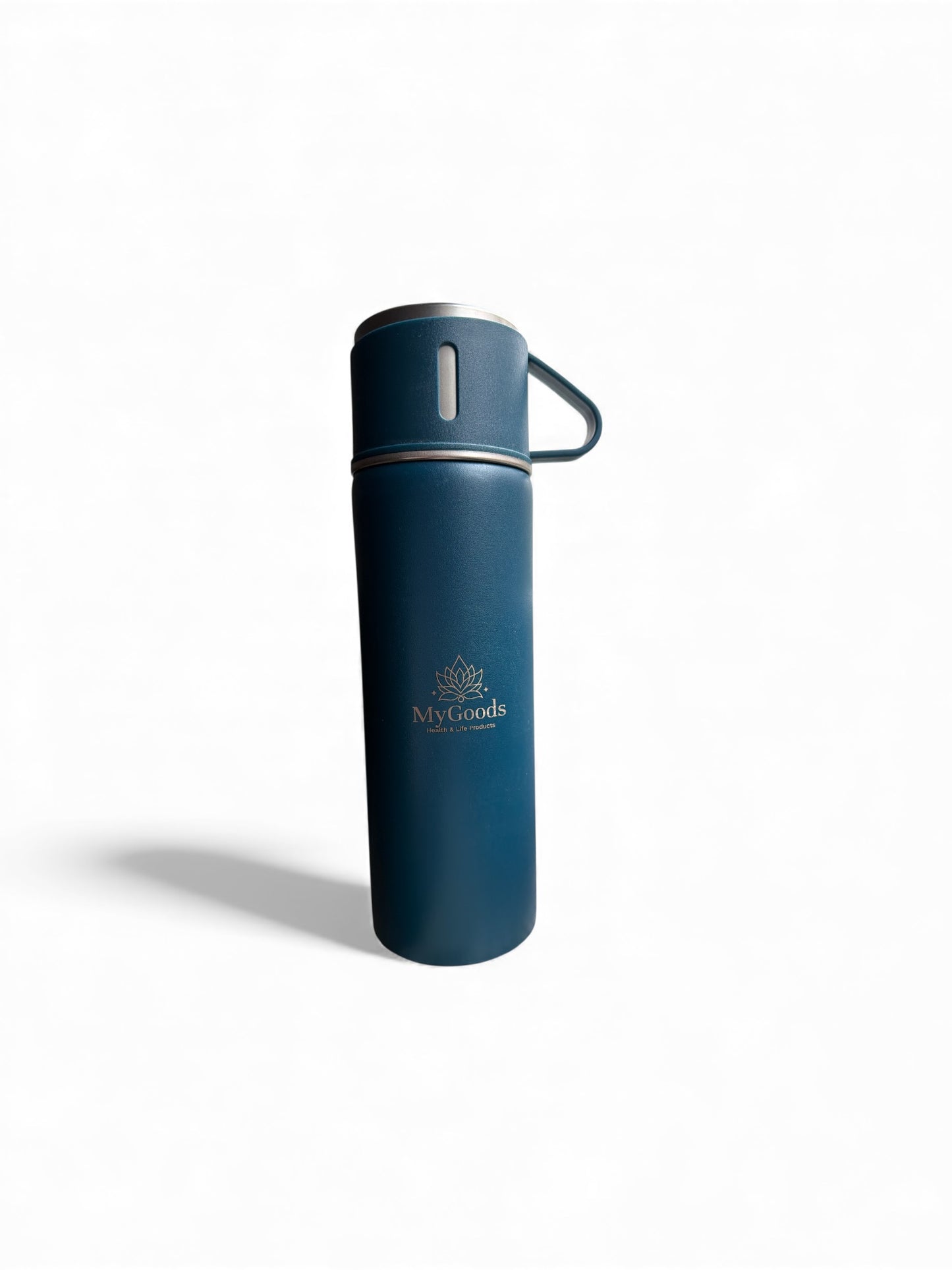 Edelstahl Thermosflasche Geschenk-Set, 500 ml Vakuumflasche, 2 Tassen (Kostenloser Versand)